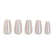 Load image into Gallery viewer, Artistic Nail Design, Press On Tip Extensions, In High Definition, Short Coffin