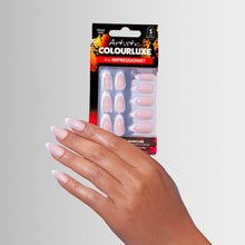 Load image into Gallery viewer, Artistic Nail Design, Press On Tip Extensions, Parisian Cherie, Short Almond