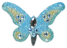 Load image into Gallery viewer, SWAROVSKI  CRYSTALS - KISSES AQUA JADE BUTTERFLY