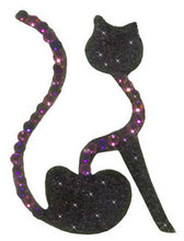 Load image into Gallery viewer, SWAROVSKI CRYSTALS - KITTY BLACK & PINK