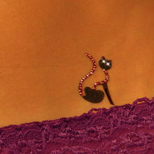Load image into Gallery viewer, SWAROVSKI CRYSTALS - KITTY BLACK & PINK