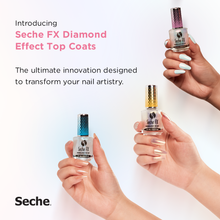 Load image into Gallery viewer, Seche FX Diamond Effect Top Coat Gold