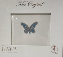 Load image into Gallery viewer, SWAROVSKI CRYSTALS - KISSES CRYSTAL BLUE BUTTERFLY