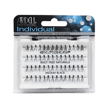 Load image into Gallery viewer, Ardell Lashes Flared Knot-Free Individuals - Medium Black