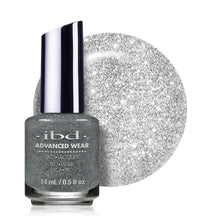 Load image into Gallery viewer, ibd Advanced Wear Lacquer 14ml - Silver Lites