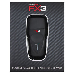 BaByliss PRO FX3 Foil Shaver Black