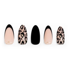 Load image into Gallery viewer, Artistic Nail Design, Press On Tip Extensions, I Dream In Cheetah, Short Almond
