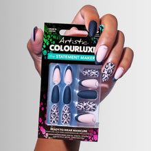 Load image into Gallery viewer, Artistic Nail Design, Press On Tip Extensions, I Dream In Cheetah, Short Almond
