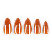 Load image into Gallery viewer, Artistic Nail Design, Press On Tip Extensions, Mocha Mirror , Short Almond
