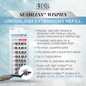 Ardell Seamless Lash Extensions Wispies Kit - Refill