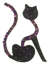 Load image into Gallery viewer, SWAROVSKI CRYSTALS - KITTY BLACK &amp; PINK
