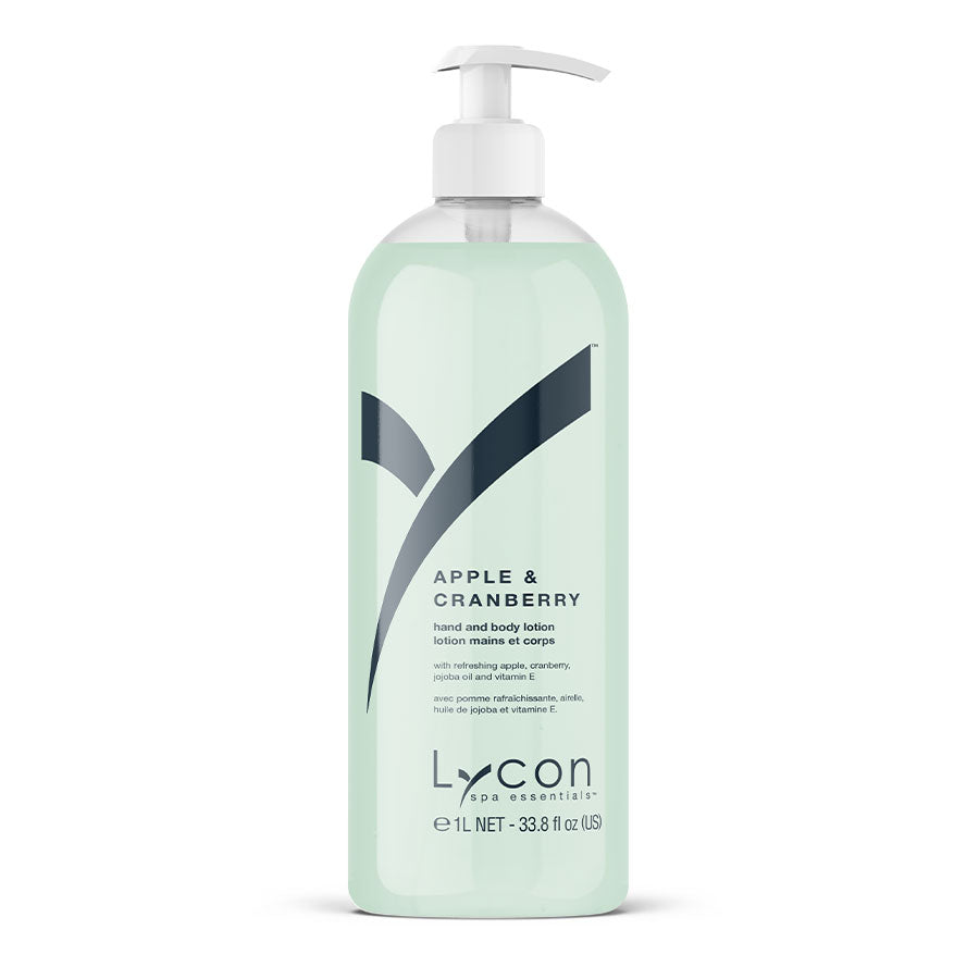 Lycon Apple and Cranberry Hand and Body Lotion 1L