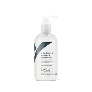 Lycon Coconut and Vanilla Hand and Body Lotion 250ML