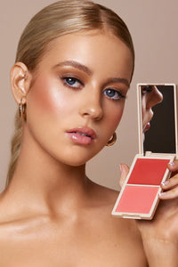 Vani-T Make Me Blush Cream & Powder Duo- Flirty