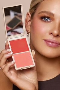 Vani-T Make Me Blush Cream & Powder Duo- Flirty