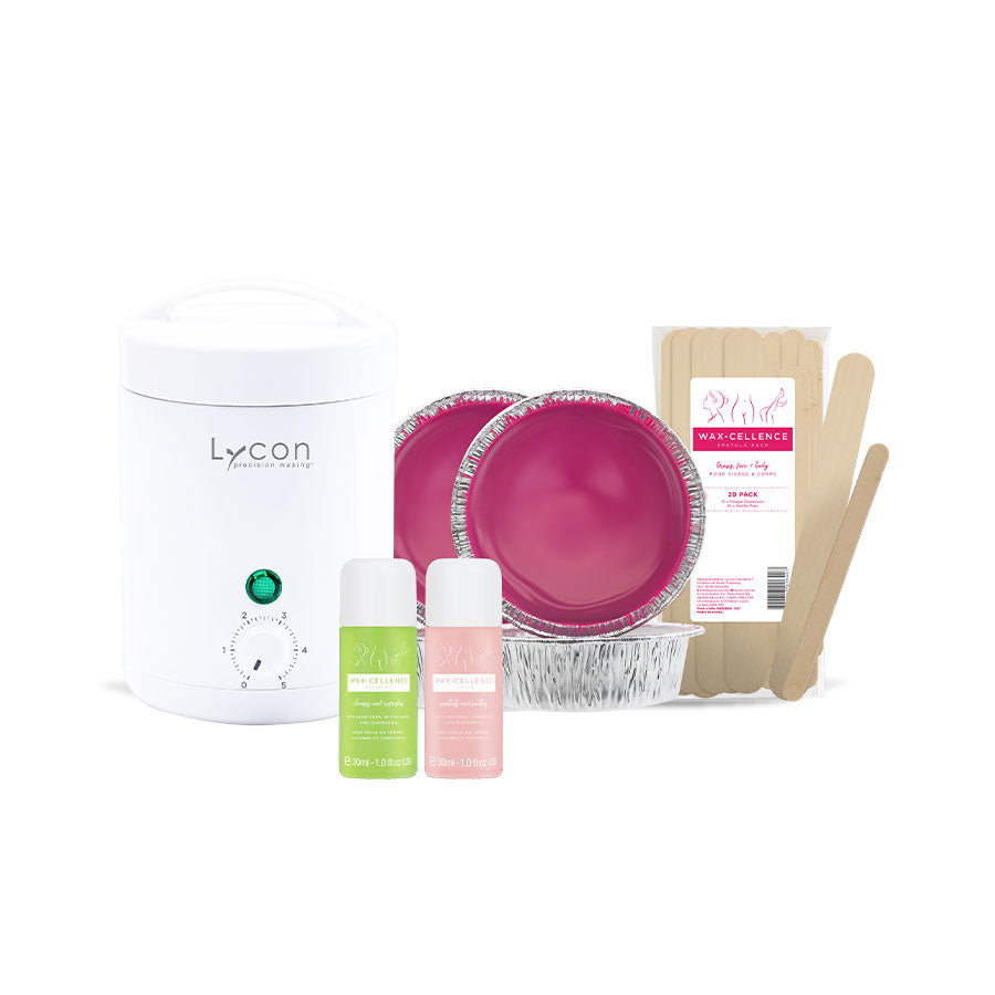 Lycon Wax-cellence Deluxe Home Waxing Kit