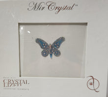 Load image into Gallery viewer, SWAROVSKI CRYSTALS - KISSES CRYSTAL BLUE BUTTERFLY

