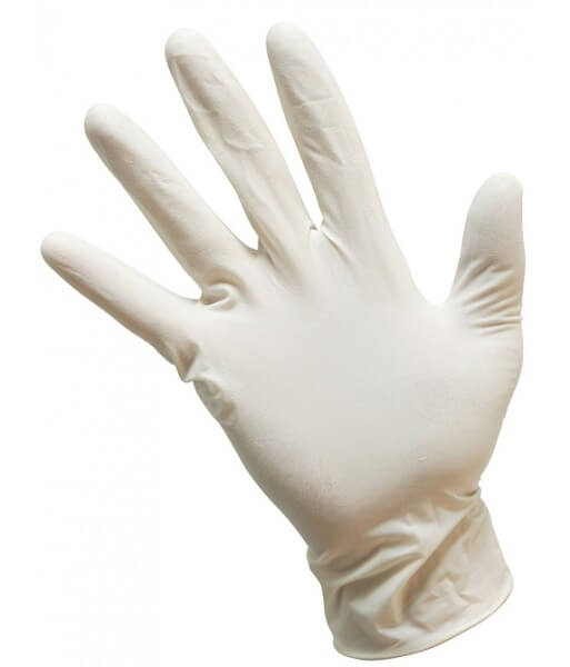 Latex Gloves Powder Free - Small