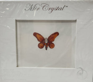 SWAROVSKI  CRYSTALS - KISSES FIRE OPAL BUTTERFLY