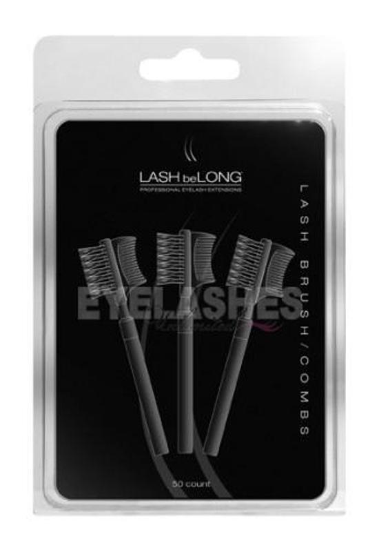 Lash Be Long Lash Brush/Comb 25pk