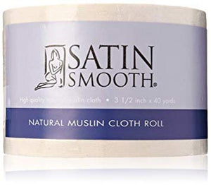Satin Smooth Natural Muslin Roll 37m