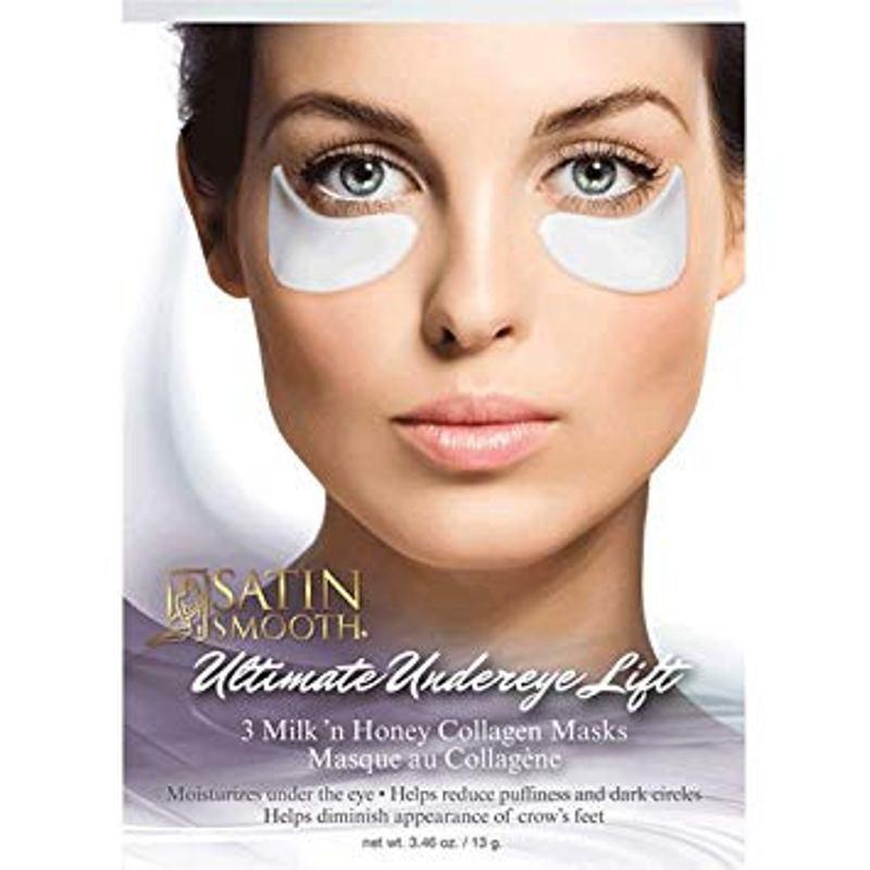 Satin Smooth Ultimate Undereye Lift Collagen Mask 3 pack