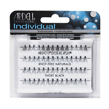 Load image into Gallery viewer, Ardell Lashes Flared Knot-Free Individuals - Short Black
