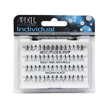 Load image into Gallery viewer, Ardell Lashes Flared Knot-Free Individuals - Medium Black
