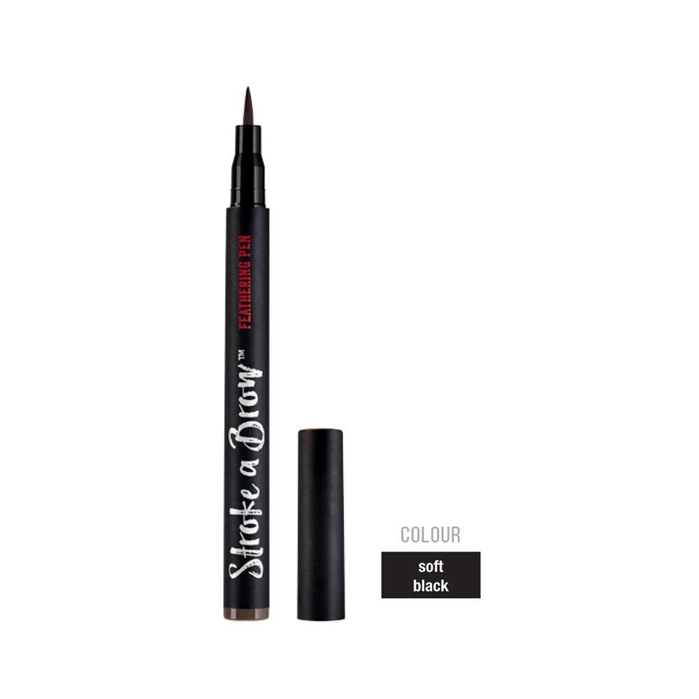 Ardell Beauty Stroke A Brow Feathering Pen - Soft Black