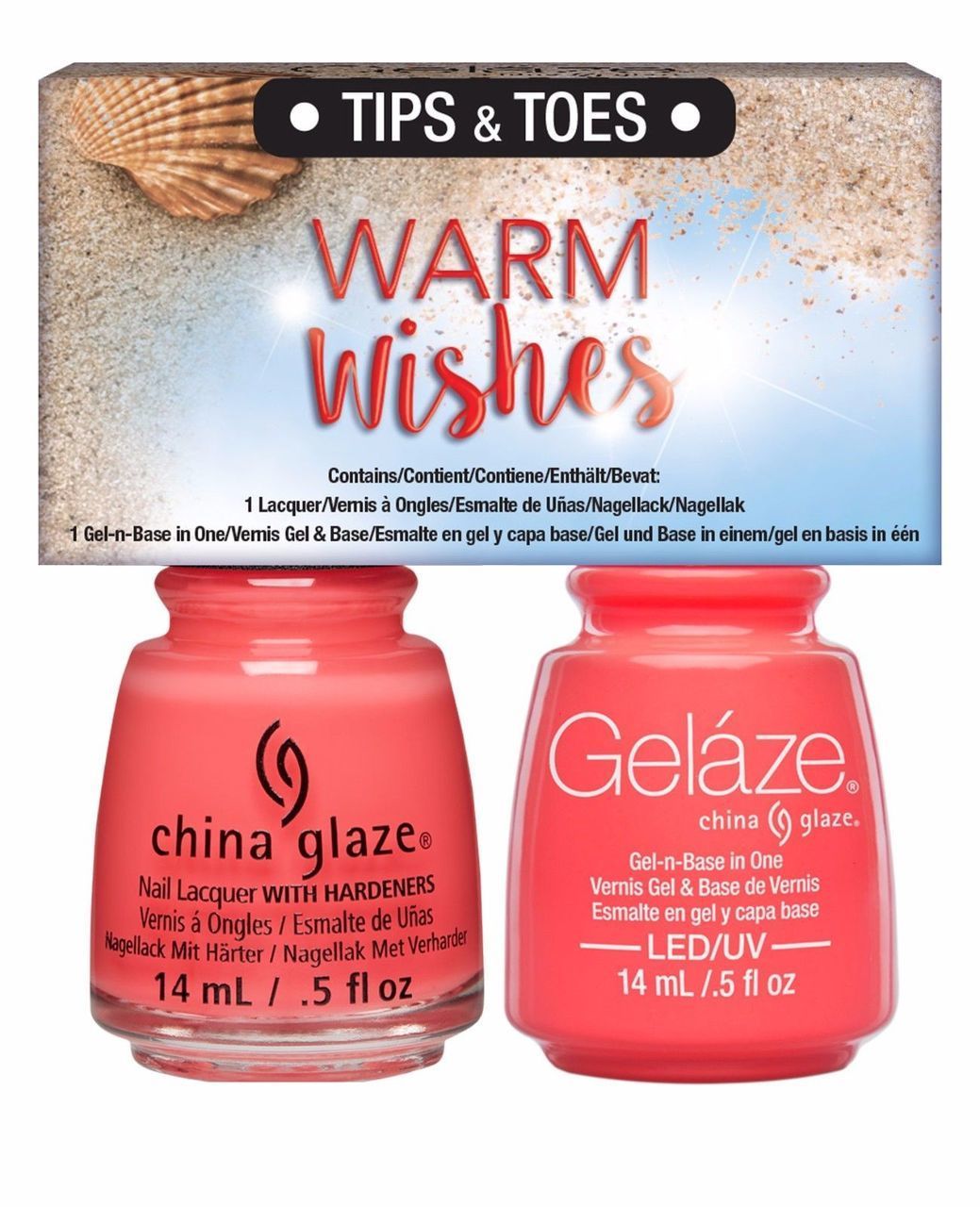 China Glaze Gelaze Gel & Lacquer Duo - Warm Wishes